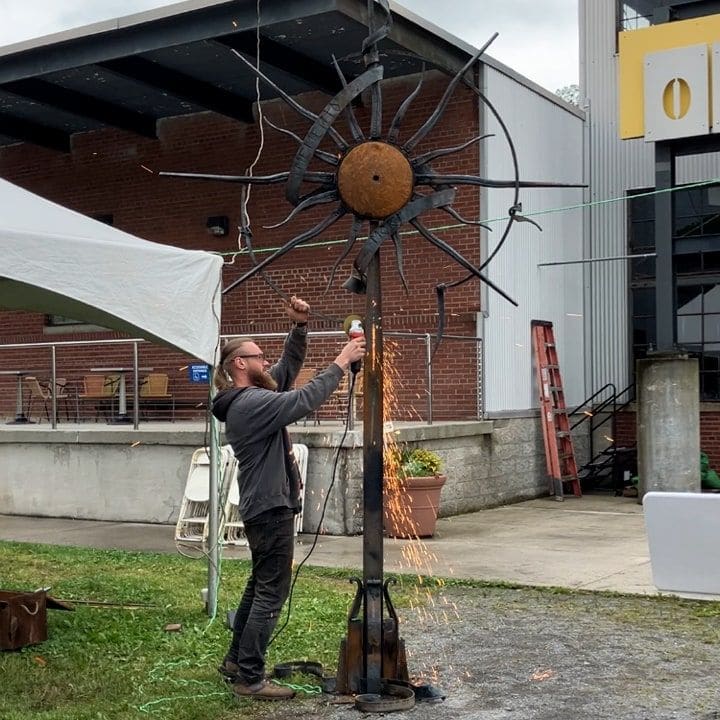 Creating a Public Sculpture with Artem Marshak class project