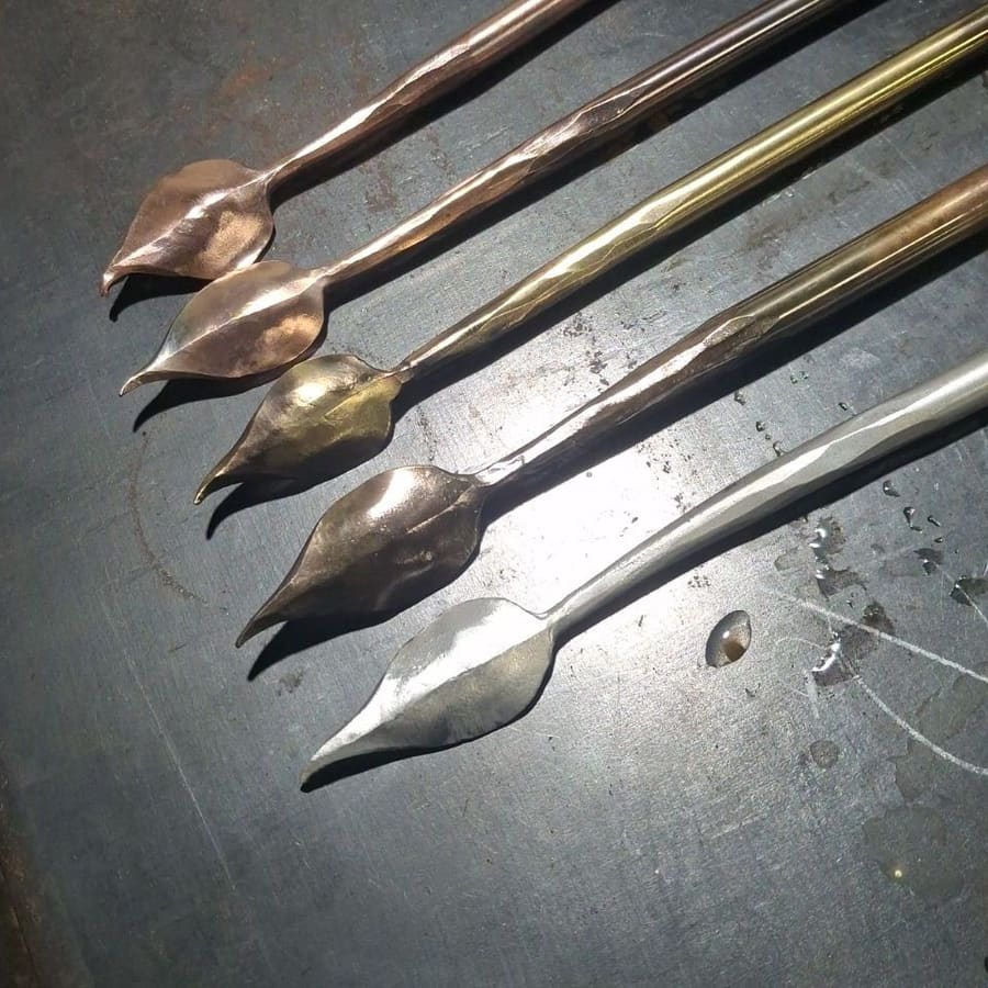 Non-Ferrous Metal Forging for Beginners class project